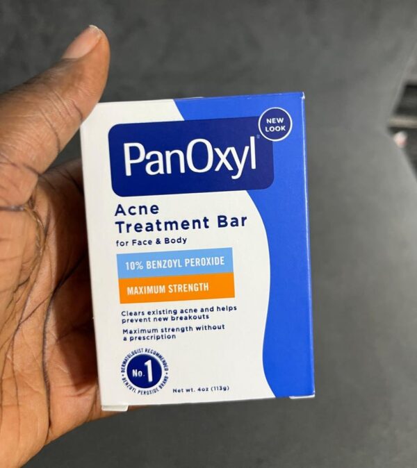 Panoxyl  Acne treatment bar for face & body 10% benzoyl peroxide