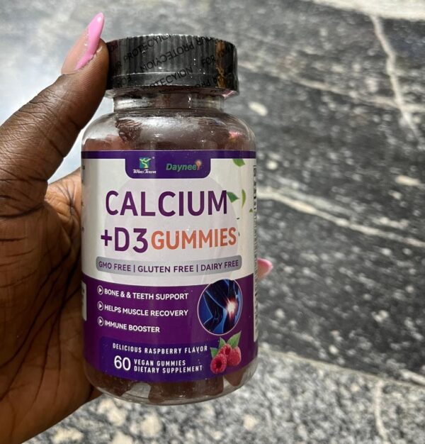 Daynee calcium + D3 gummies