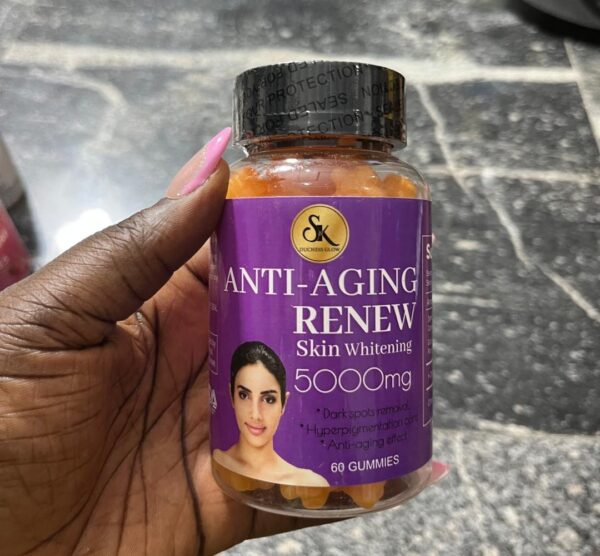 Sk Anti aging renew skin whitening 5000mg 60 gummies