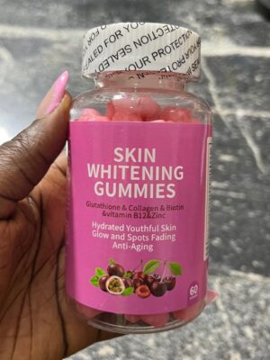 Skin whitening gummies (pink pack)