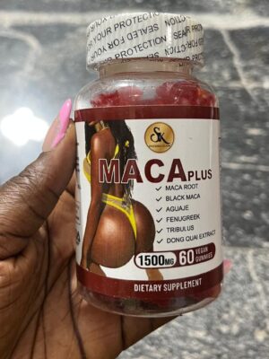 MACA plus 60 vegan gummies  dietary supplement