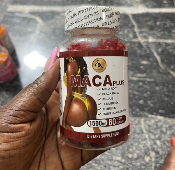 MACA plus 60 vegan gummies  dietary supplement