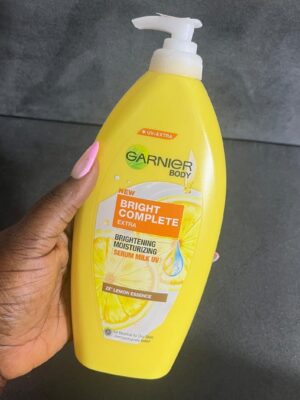 Garnier bright complete extra  normal to dry skin brighenting moisturizing lotion (orange)