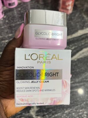 L oreal paris glycolic bright glowing jelly cream 50ml