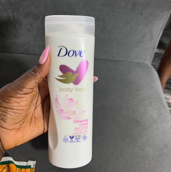 Dove body love  glowing care body lotion 400ml