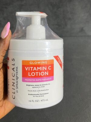 Clinicals by spascriptions glowing vitamin c lotion 473ml