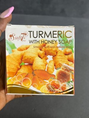 Turmeric with honey soap