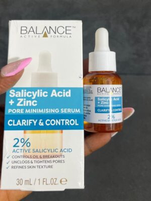 Balance salicylic acid+ zinc  pore minimising serum