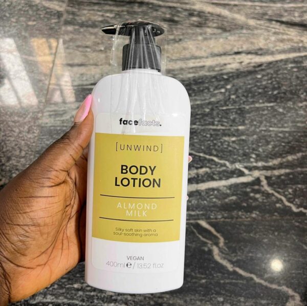 Face facts Almond milk body lotion 400ml