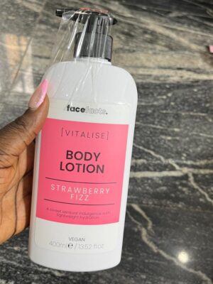 Face facts strawberry fizz body lotion 400ml