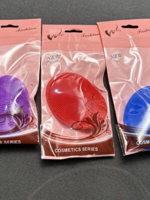 Silicon face brush sponge
