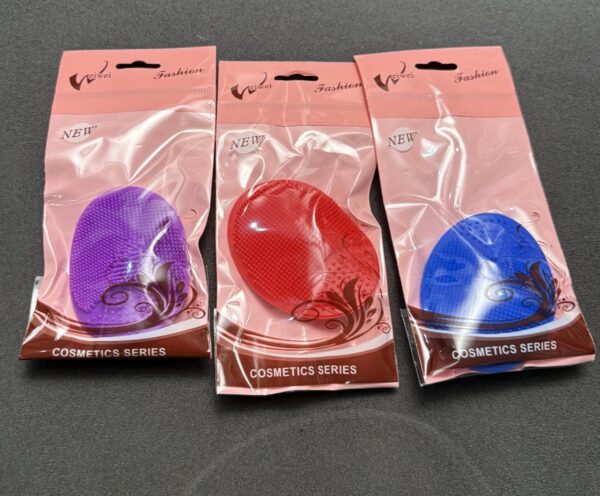 Silicon face brush sponge