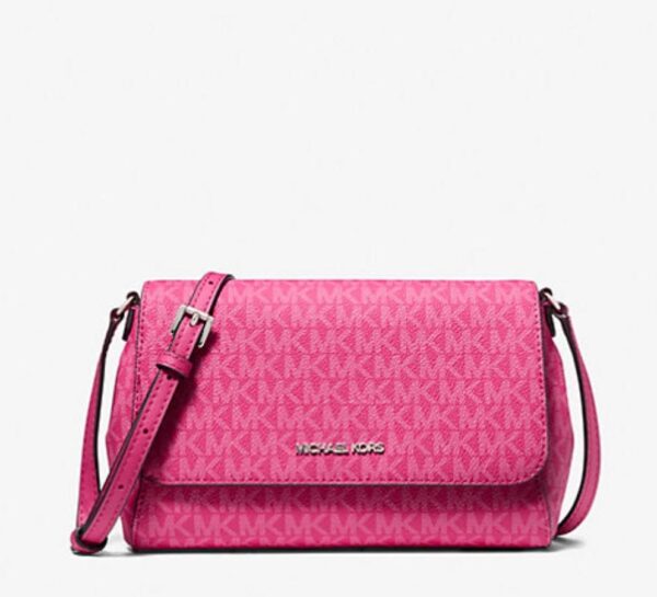 Michael kors cute flap logo bag in pink - Image 2