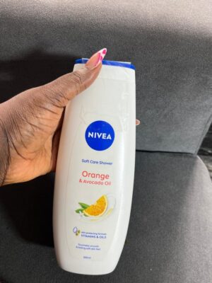 Nivea orange & avocado oil soft care shower body wash