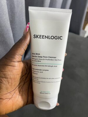 Skeenlogic aha/bha gentle deep pore cleanser 5% lactic acid & 2% salicylic acid