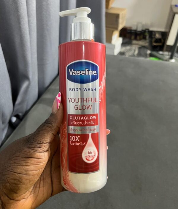 Vaseline youthful glow body wash