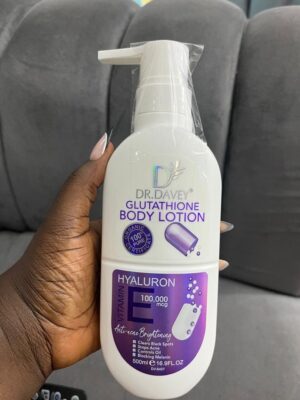Dr davey glutathione body lotion hyaluron 500ml purple