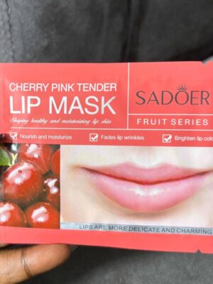 Sadoer lip mask cherry pink tender