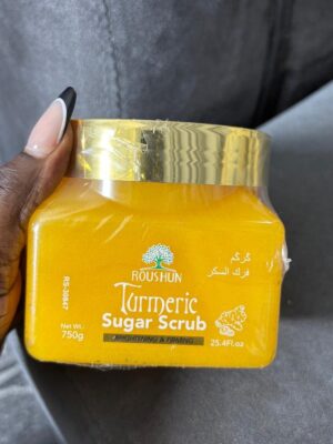 Roushun Turmeric sugar scrub 750g
