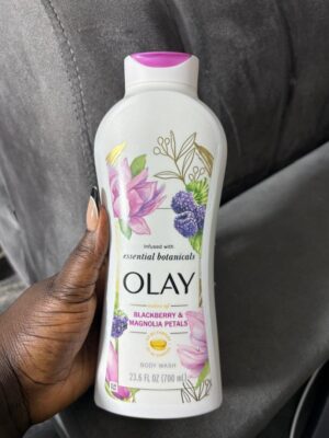 Olay blackberry & magnolia petals body wash