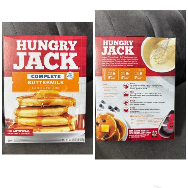 Hungry jack complete butter milk pancakes & waffle mix - Image 2