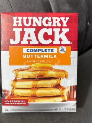 Hungry jack complete butter milk pancakes & waffle mix