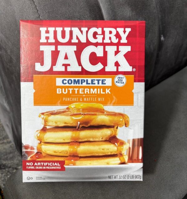 Hungry jack complete butter milk pancakes & waffle mix