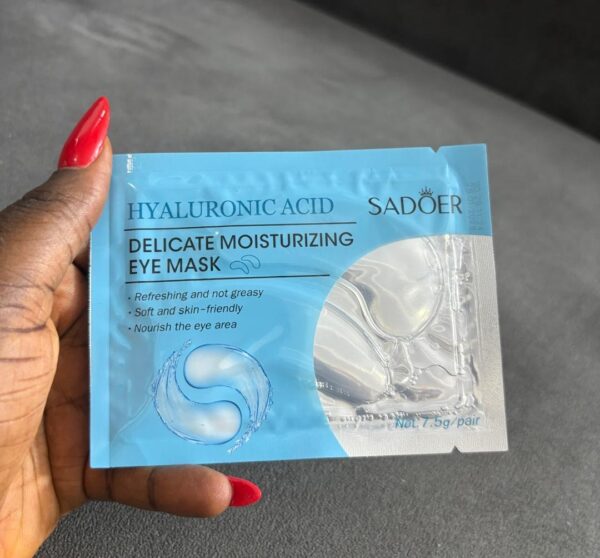 Sadoer hyaluronic acid delicate moisturizing eye mask