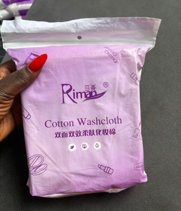 Riman cotton wash cloth cotton pad