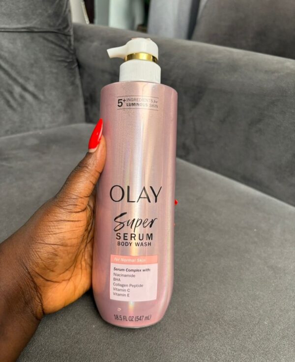 Olay  super serum body wash for normal skin  547ml