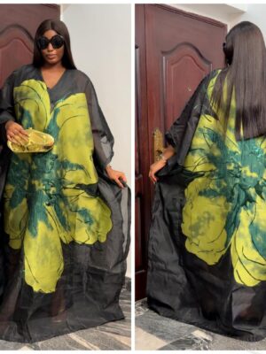 Barbz and co luxury bubu in green /14/16/18