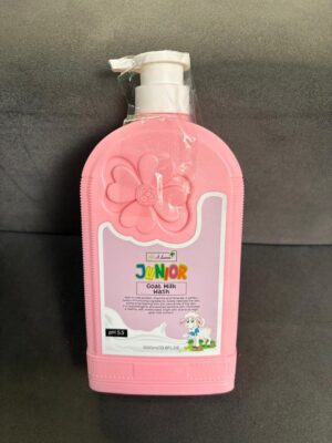 Bio nature junior goat milk pink body wash
