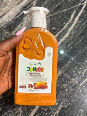 Bio nature junior Almond milk + honey brown body lotion