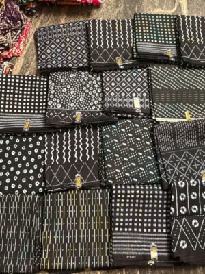 Fabric black white/ vintage collection