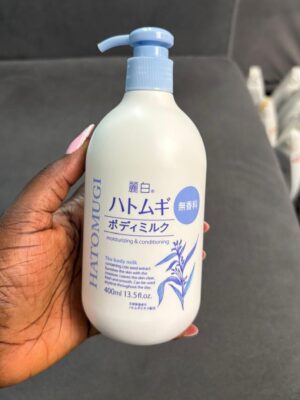Hatomugi moisturizing & conditioner the body milk 400ml