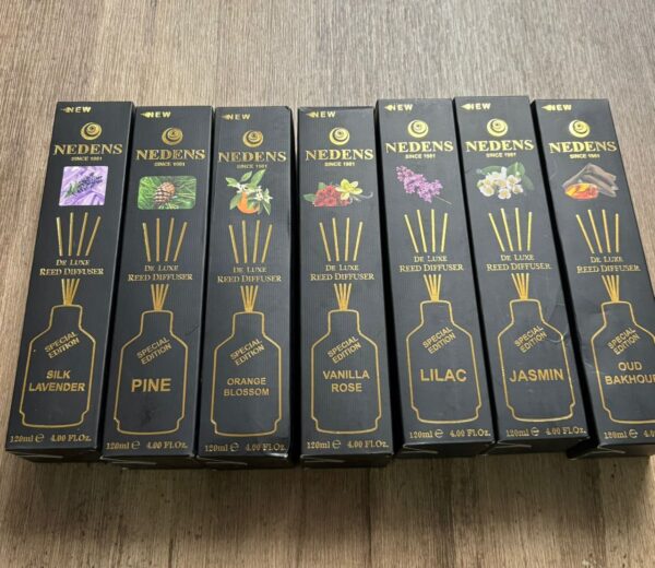 Nedens de luxe Reed diffuser collection 120ml