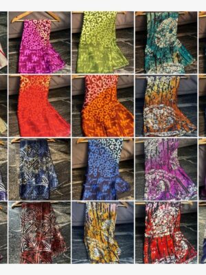 Fabric silk & chiffon collection dk