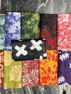 Adire salad fabric collection  lolly