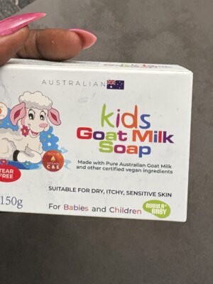 Australian kids goat milk soap 150g