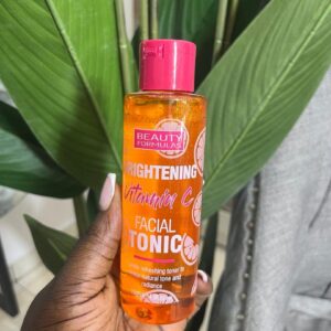 Beauty formulas brightening vitamin c facial tonic