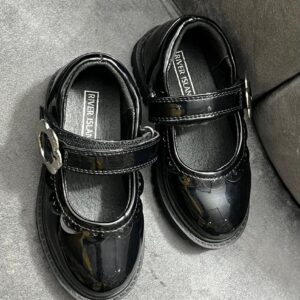 Riverisland baby girl black shoes 7/24