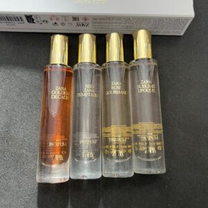 Zara unboxed travel set 4pcs perfume