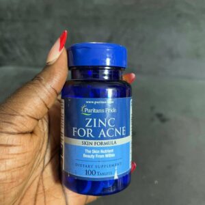 Puritans pride zinc for Acne 100 tablets