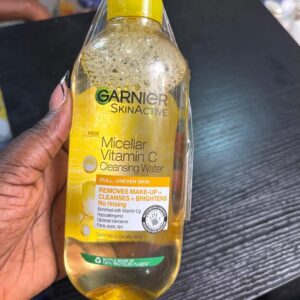 Garnier micellar cleansing water in vitamin c  & rose water