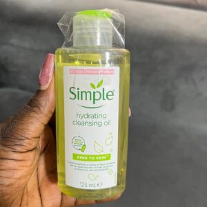 Simple hydrating cleansing oil 125ml