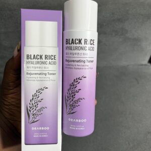 Dear boo black rice hyaluronic acid rejuvenating toner 200ml