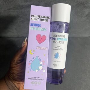 Dear boo rejuvenating retinol/hyaluronic night toner