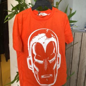 H&M boys orange with white printed t-shirt
