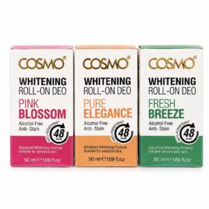 Cosmo whitening roll on deo pink blossom deodorant 50ml