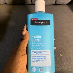 Neutrogena hydro boost ultra light weight body gel lotion 400ml